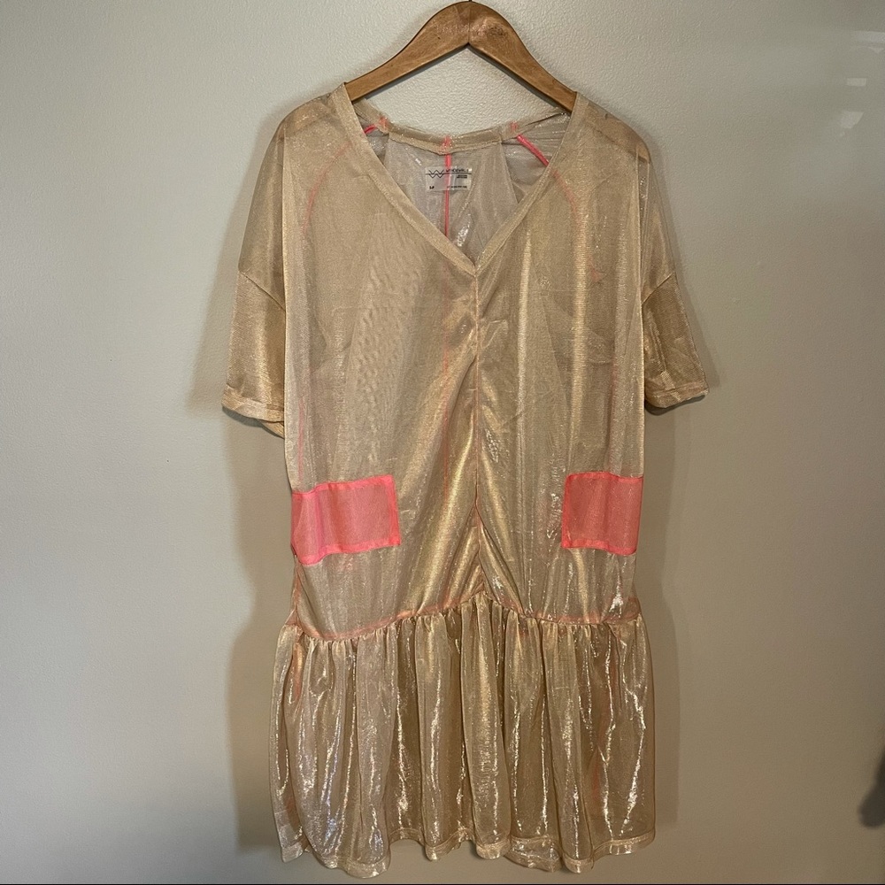 Urban Outfitters Without Walls Zia Parachute Dress Gem